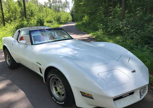 Chevrolet Corvette cena 133333 przebieg: 58000, rok produkcji 1982 z Dolsk małe 56